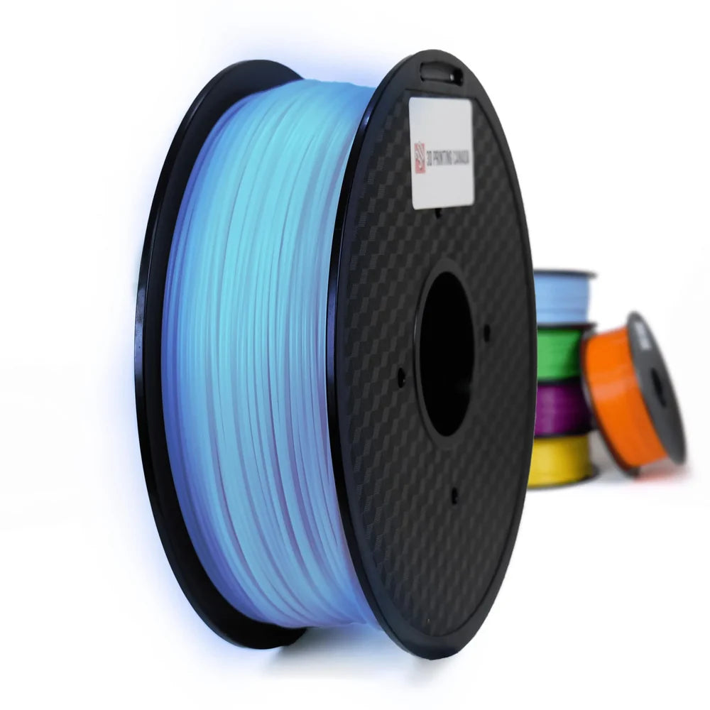 Glow In The Dark Blue Standard PLA Filament