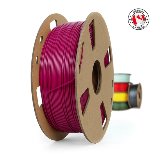 Fuchsia - Canadian-made PLA+ Filament - 1.75mm, 1kg
