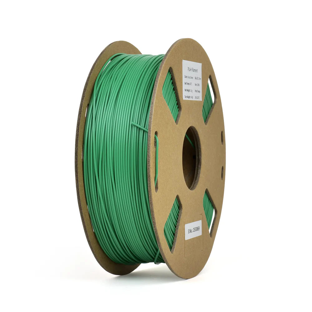 Grass Green - Canadian-made PLA+ Filament - 1.75mm, 1kg Plastic Spool