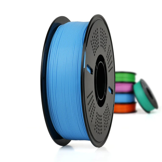 Light Blue - Budget PLA Filament (With Spool) - 1.75mm, 1kg