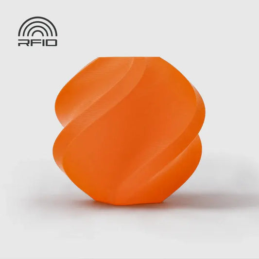 Orange Bambu Lab PLA Basic Filament (Refill)