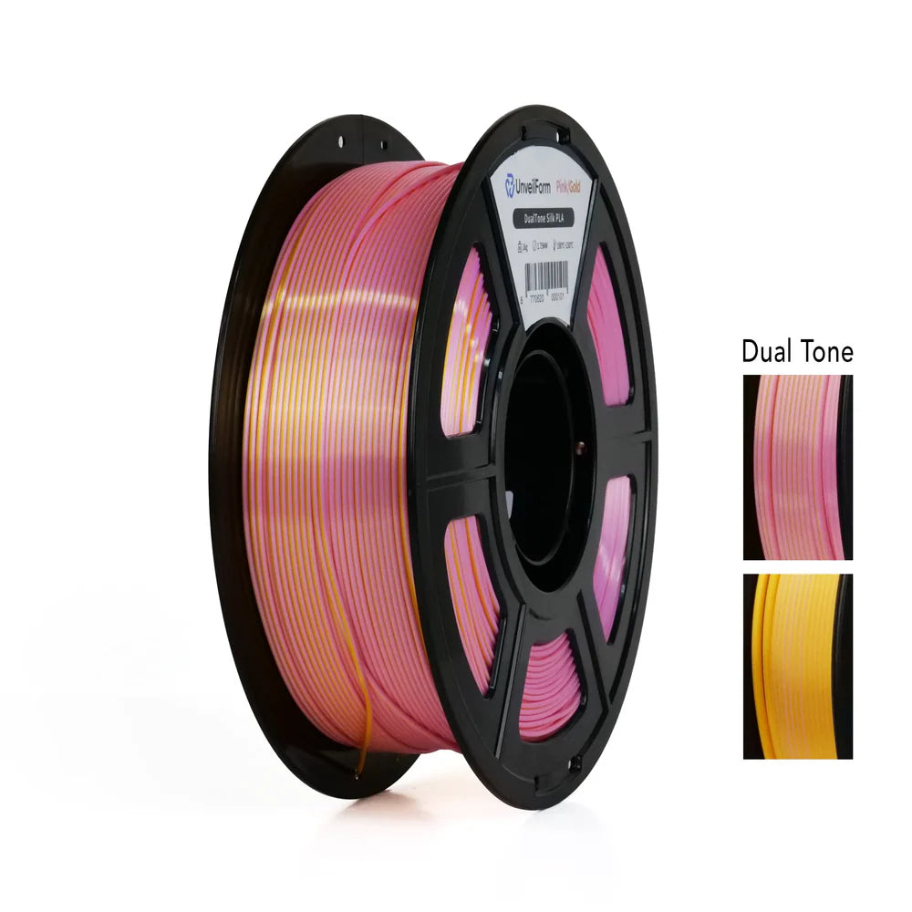 Pink/Gold - Unveil Form Dual Tone Silk PLA