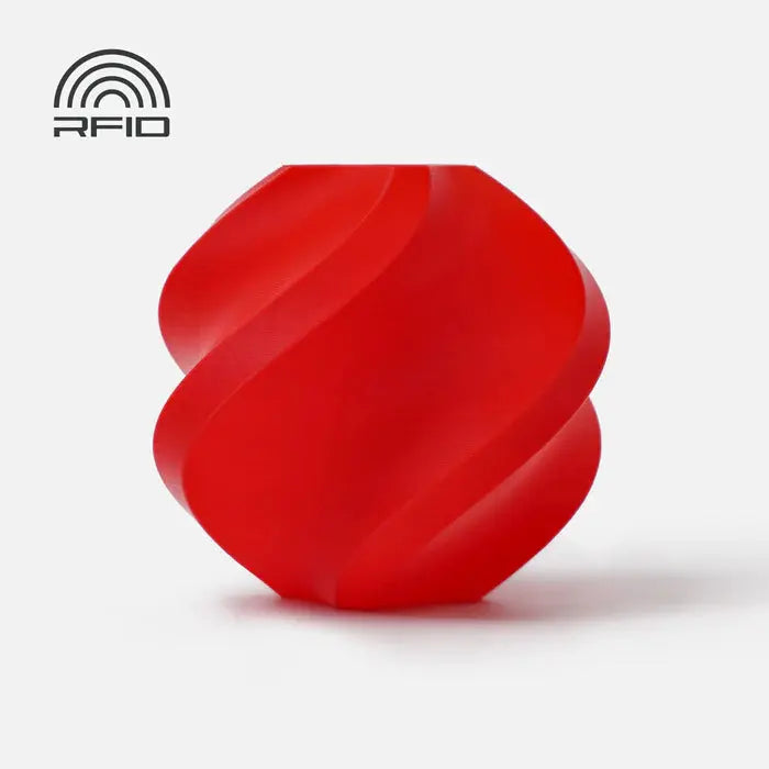 Red Bambu Lab PLA Basic Filament