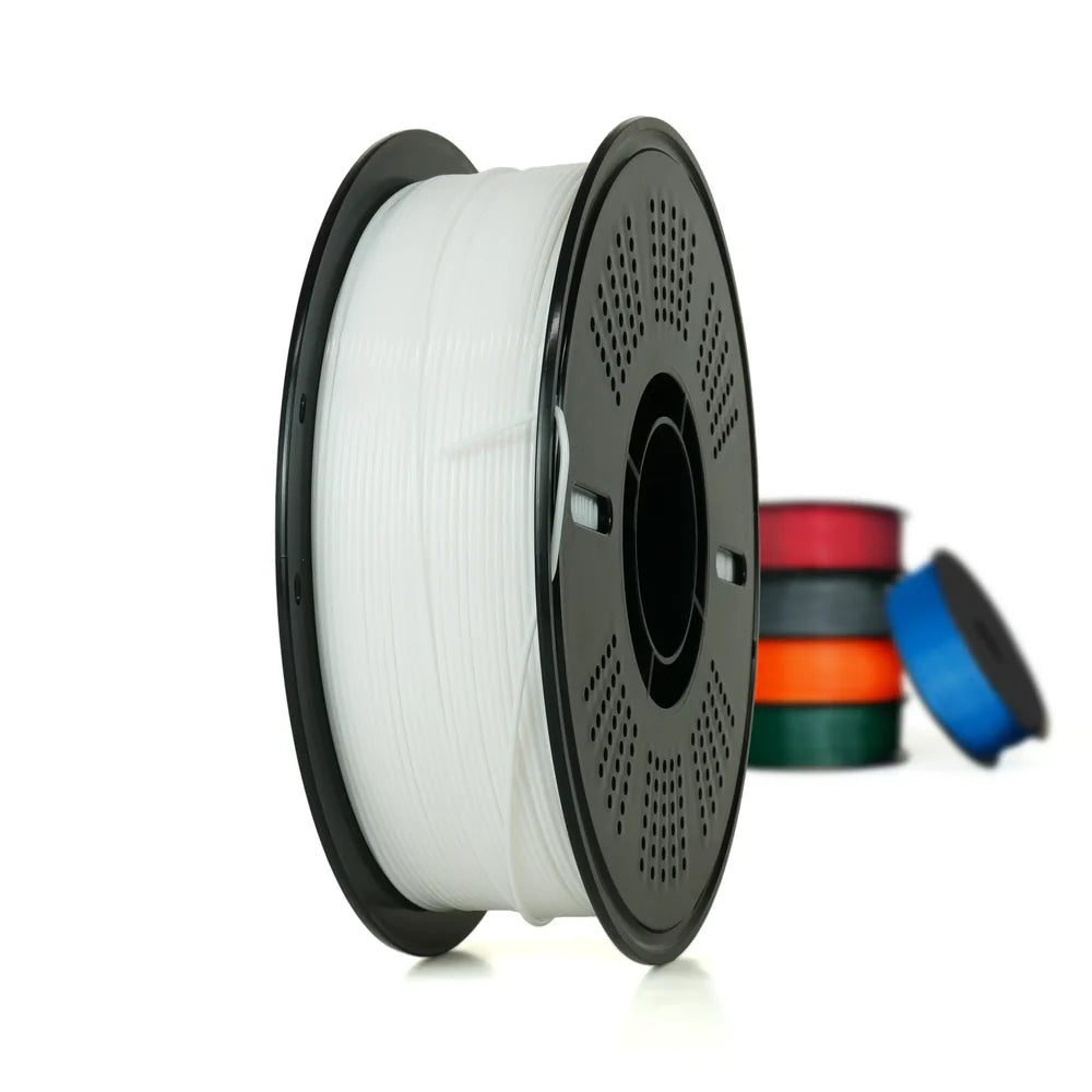 White - Budget PETG Filament 3kg
